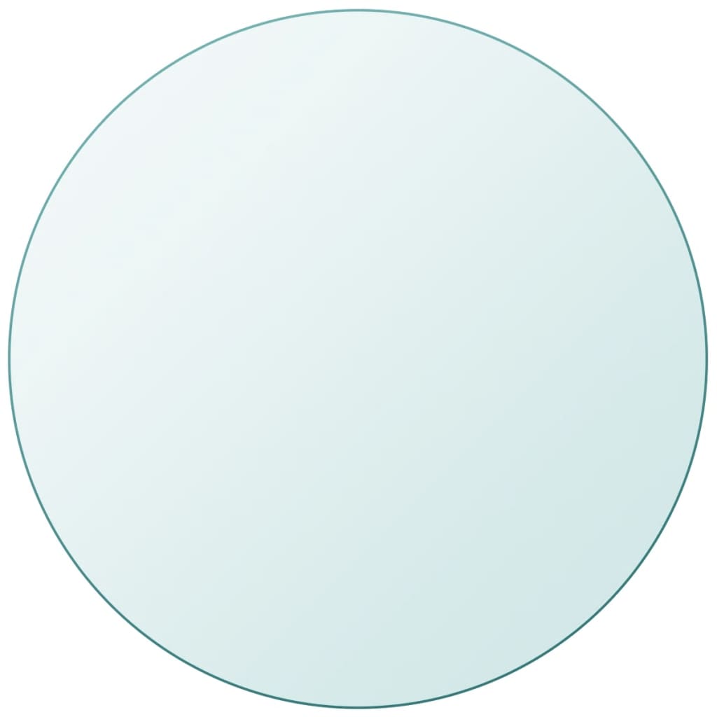 Tafelblad van gehard glas 800 mm rond Tafelbladen | Creëer jouw Trendy Thuis | Gratis bezorgd & Retour | Trendy.nl