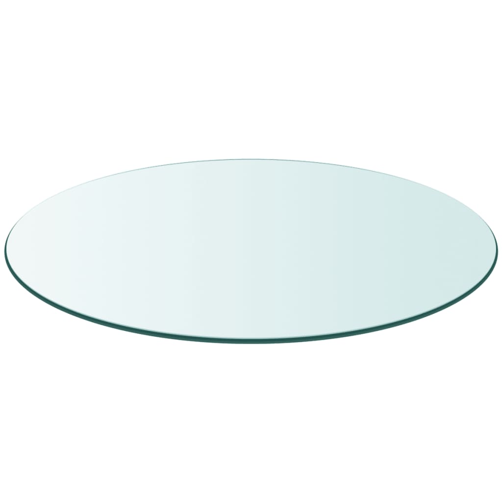 Tafelblad van gehard glas 800 mm rond Tafelbladen | Creëer jouw Trendy Thuis | Gratis bezorgd & Retour | Trendy.nl