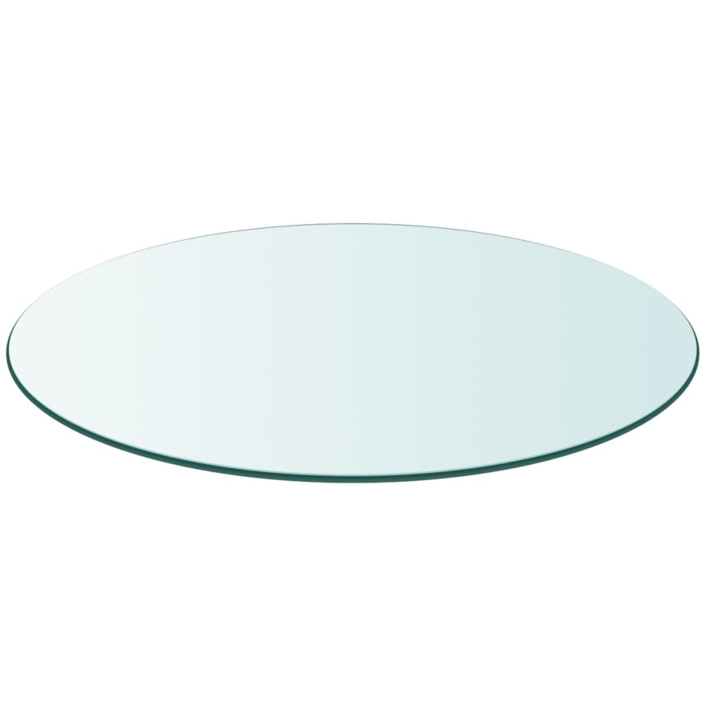 Tafelblad van gehard glas 900 mm rond Tafelbladen | Creëer jouw Trendy Thuis | Gratis bezorgd & Retour | Trendy.nl