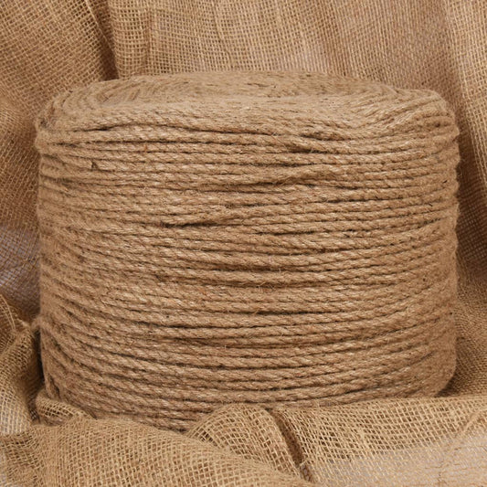 Touw 100% jute 6 mm 500 m Touw | Creëer jouw Trendy Thuis | Gratis bezorgd & Retour | Trendy.nl