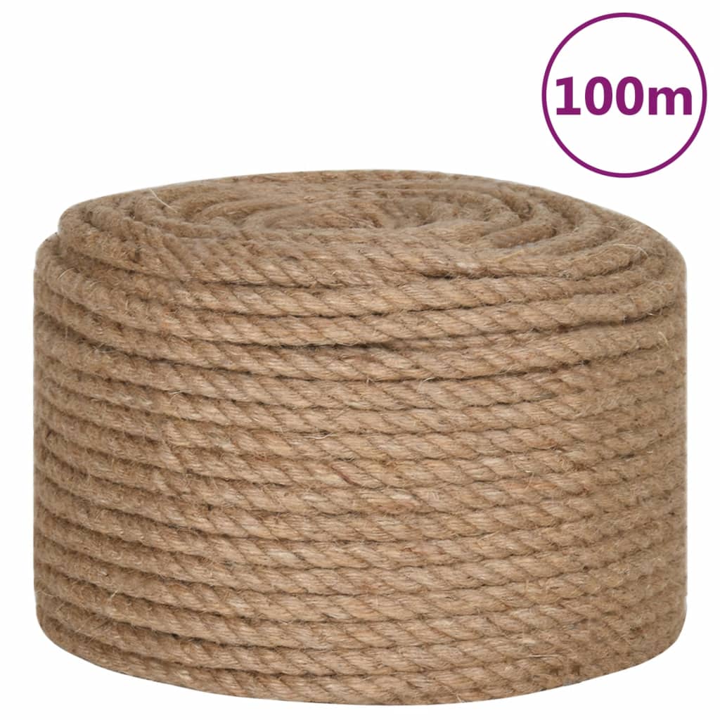 Touw 100% jute 14 mm 100 m Touw | Creëer jouw Trendy Thuis | Gratis bezorgd & Retour | Trendy.nl