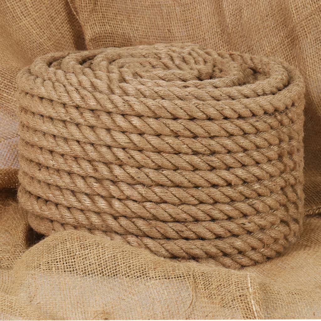 Touw 100% jute 20 mm 50 m Touw | Creëer jouw Trendy Thuis | Gratis bezorgd & Retour | Trendy.nl