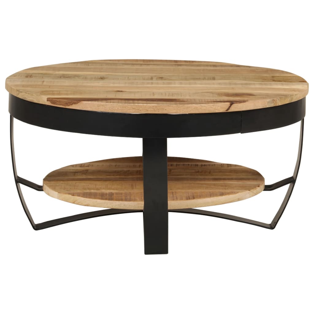 Salontafel 65x32 cm massief ruw mangohout Salontafels | Creëer jouw Trendy Thuis | Gratis bezorgd & Retour | Trendy.nl