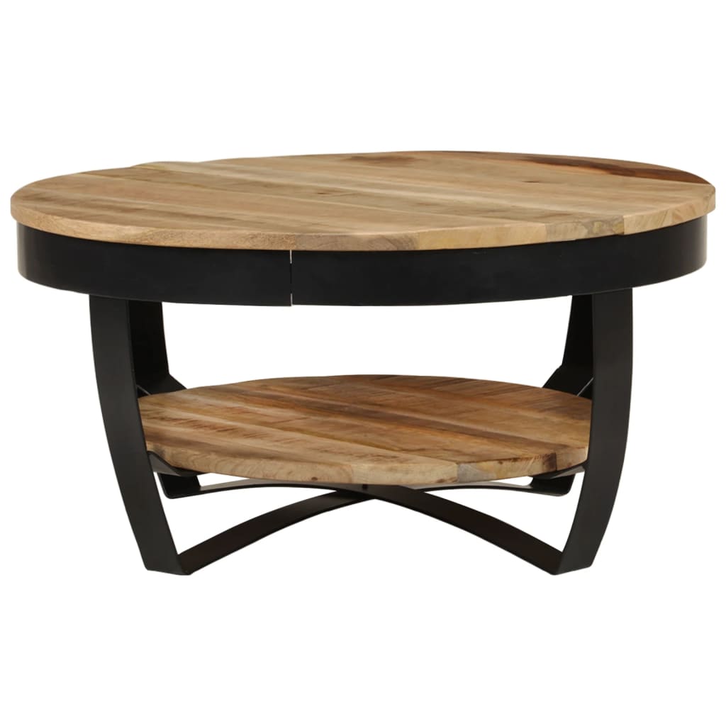 Salontafel 65x32 cm massief ruw mangohout Salontafels | Creëer jouw Trendy Thuis | Gratis bezorgd & Retour | Trendy.nl