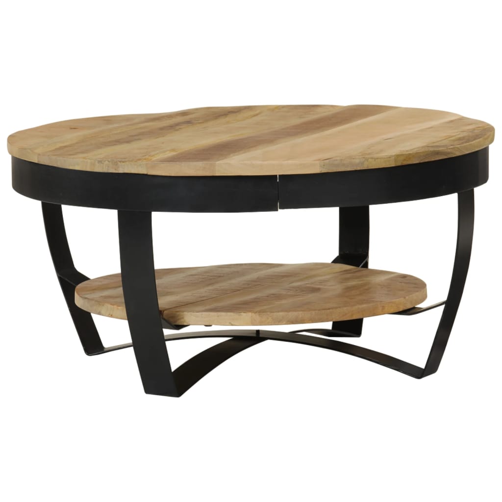 Salontafel 65x32 cm massief ruw mangohout Salontafels | Creëer jouw Trendy Thuis | Gratis bezorgd & Retour | Trendy.nl