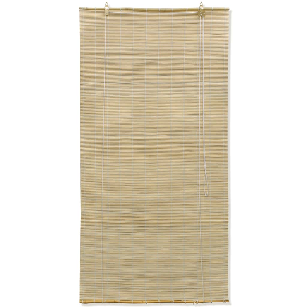 Rolgordijn 100x220 cm bamboe naturel Jaloezieën & rolgordijnen | Creëer jouw Trendy Thuis | Gratis bezorgd & Retour | Trendy.nl