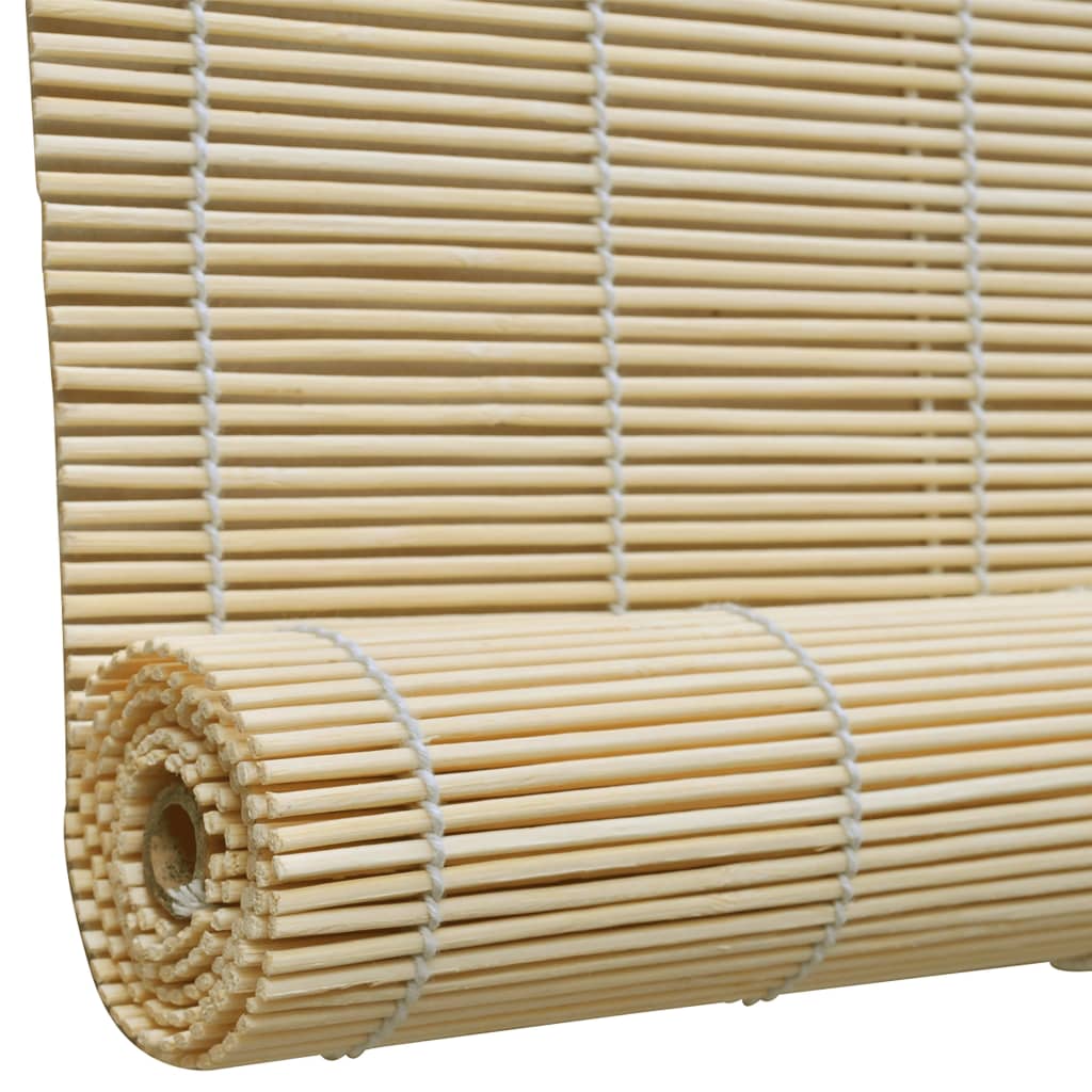 Rolgordijn 100x220 cm bamboe naturel Jaloezieën & rolgordijnen | Creëer jouw Trendy Thuis | Gratis bezorgd & Retour | Trendy.nl