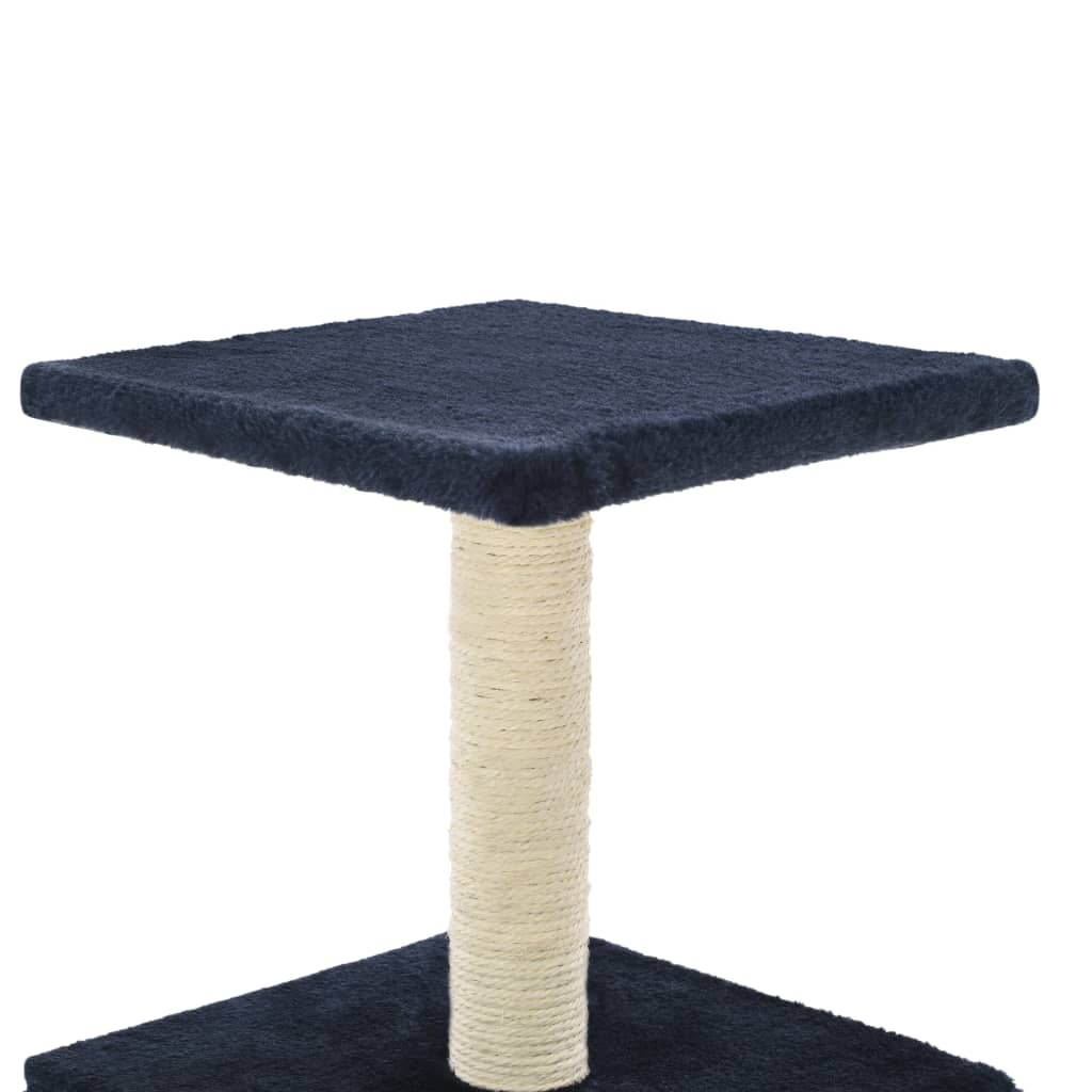 Kattenkrabpaal met sisal krabpaal 55 cm donkerblauw Kattenmeubels | Creëer jouw Trendy Thuis | Gratis bezorgd & Retour | Trendy.nl