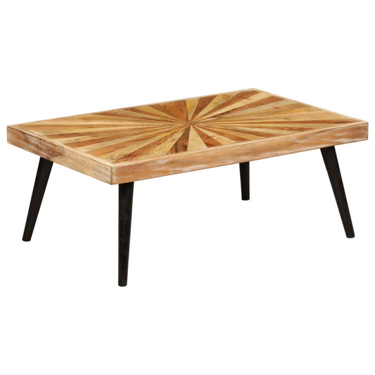 Salontafel 90x55x36 cm massief mangohout Salontafels | Creëer jouw Trendy Thuis | Gratis bezorgd & Retour | Trendy.nl