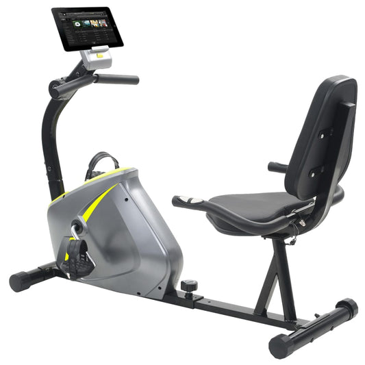 Ligfiets hometrainer magnetisch met hartslagmeter Hometrainers | Creëer jouw Trendy Thuis | Gratis bezorgd & Retour | Trendy.nl