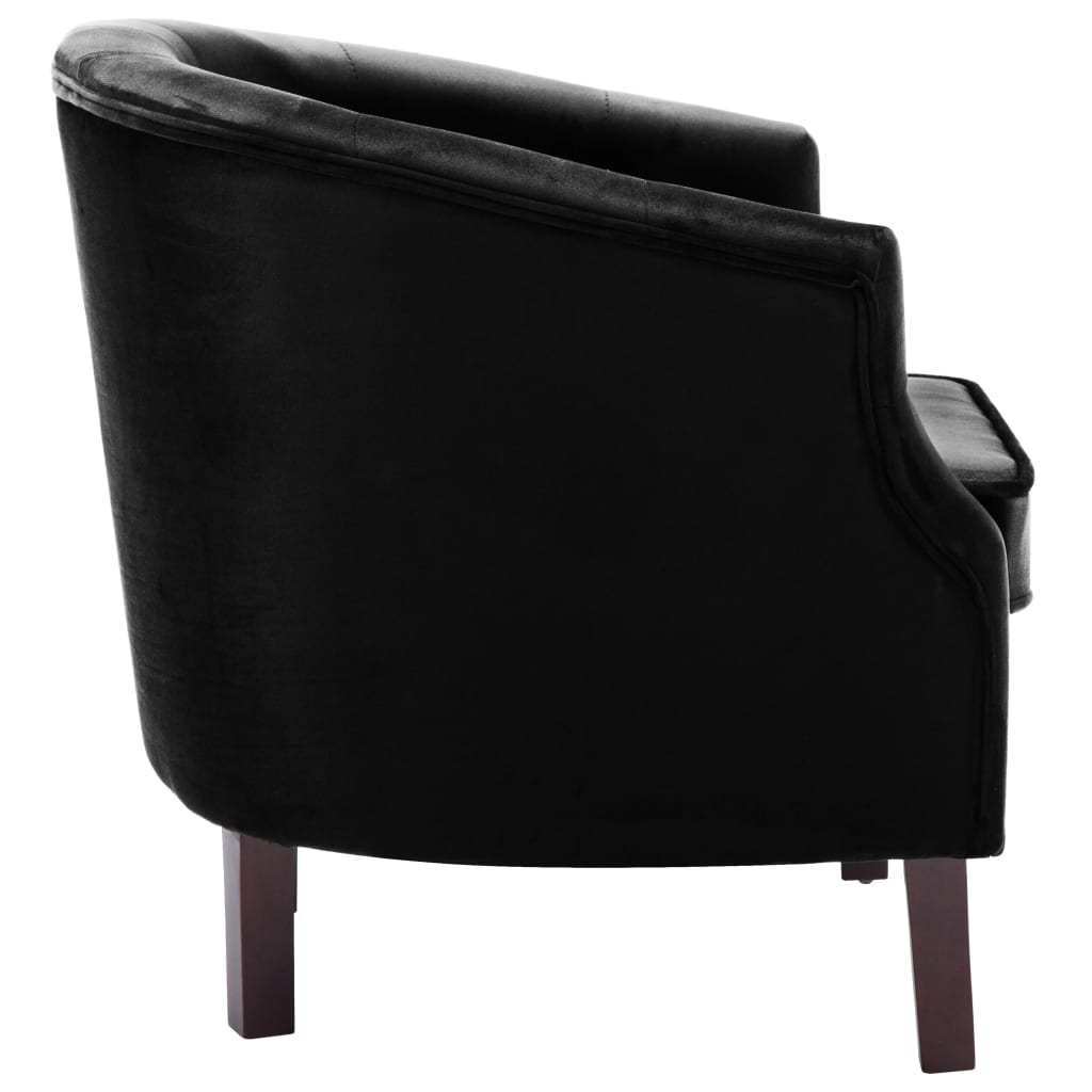 Fauteuil fluweel zwart Fauteuils & Relaxfauteuils | Creëer jouw Trendy Thuis | Gratis bezorgd & Retour | Trendy.nl