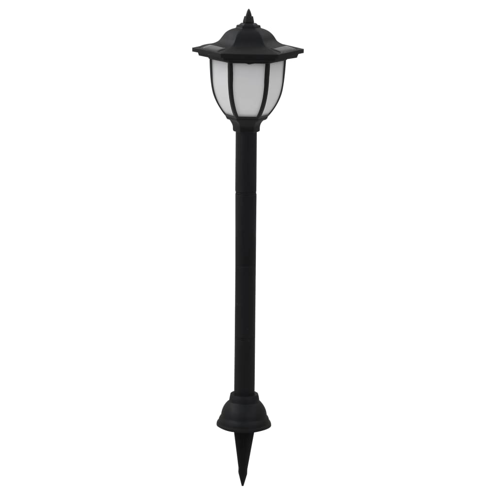 LED-solarlampen zwart 3 st Buitenverlichting | Creëer jouw Trendy Thuis | Gratis bezorgd & Retour | Trendy.nl