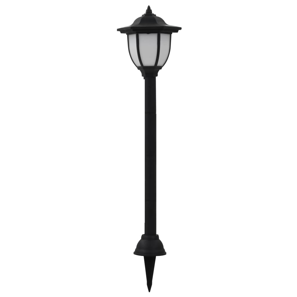 LED-solarlampen zwart 3 st Buitenverlichting | Creëer jouw Trendy Thuis | Gratis bezorgd & Retour | Trendy.nl