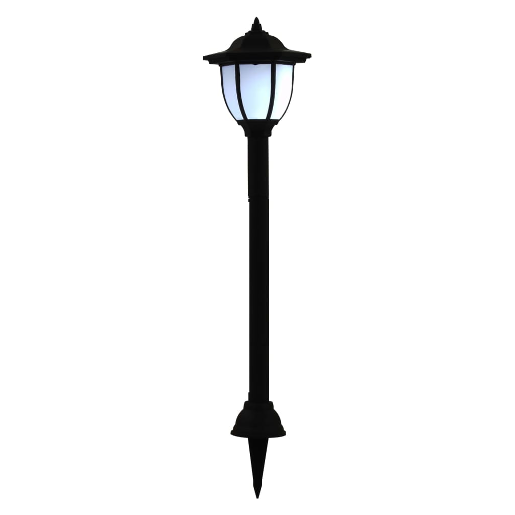 LED-solarlampen zwart 3 st Buitenverlichting | Creëer jouw Trendy Thuis | Gratis bezorgd & Retour | Trendy.nl