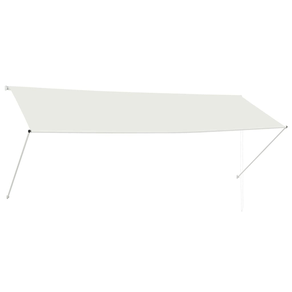 Luifel uittrekbaar 350x150 cm crème Zonwering | Creëer jouw Trendy Thuis | Gratis bezorgd & Retour | Trendy.nl