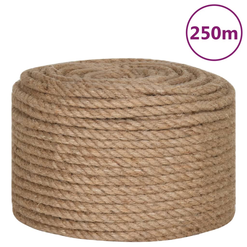 Touw 12 mm 250 m 100% jute Touw | Creëer jouw Trendy Thuis | Gratis bezorgd & Retour | Trendy.nl