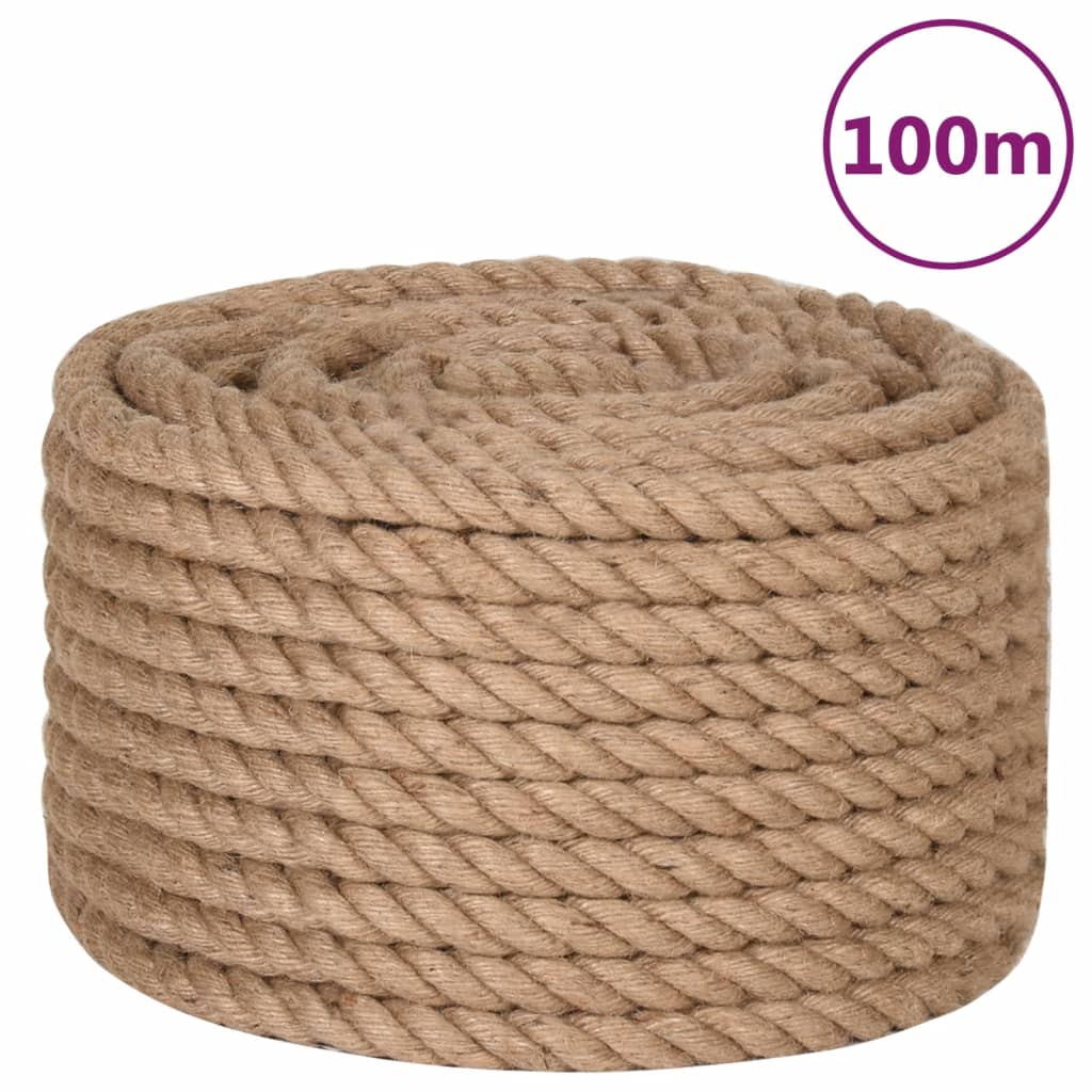 Touw 20 mm 100 m 100% jute