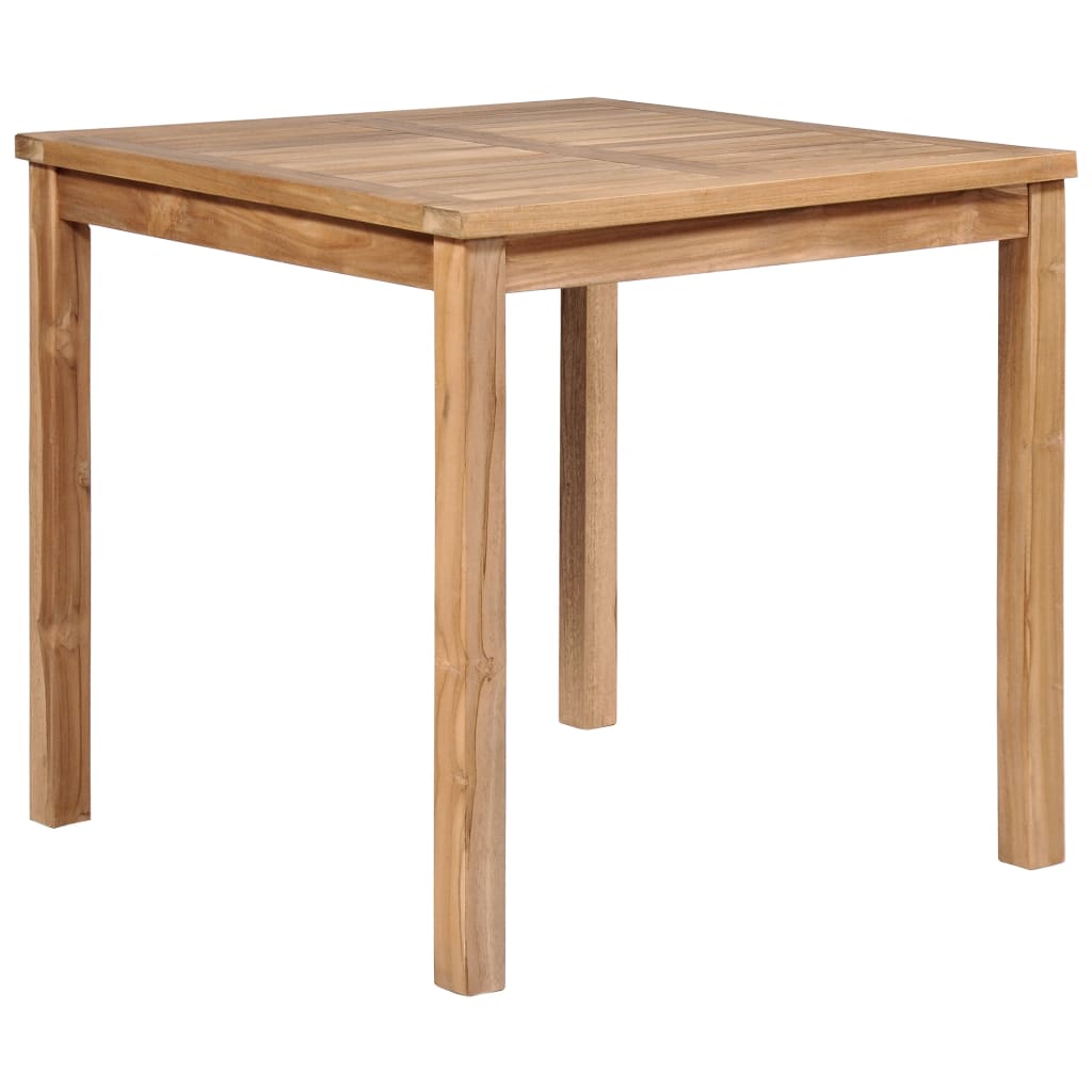 Tuintafel 80x80x77 cm massief teakhout Tuintafels | Creëer jouw Trendy Thuis | Gratis bezorgd & Retour | Trendy.nl