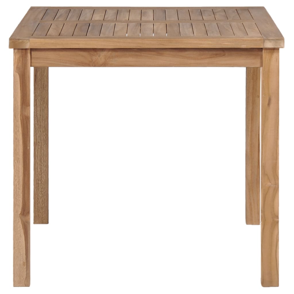 Tuintafel 80x80x77 cm massief teakhout Tuintafels | Creëer jouw Trendy Thuis | Gratis bezorgd & Retour | Trendy.nl