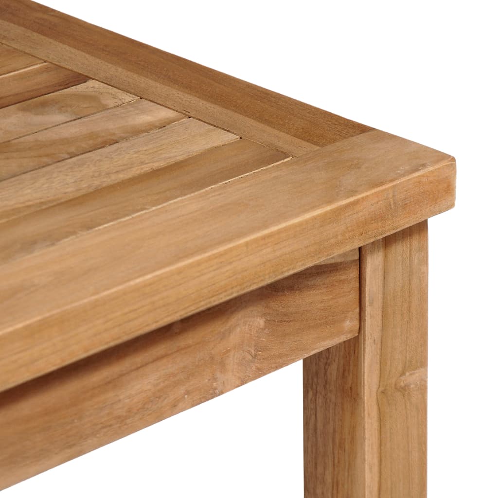 Tuintafel 80x80x77 cm massief teakhout Tuintafels | Creëer jouw Trendy Thuis | Gratis bezorgd & Retour | Trendy.nl