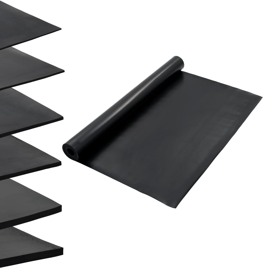 Vloermat anti-slip 2 mm glad 1,2x5 m rubber Vloeren | Creëer jouw Trendy Thuis | Gratis bezorgd & Retour | Trendy.nl