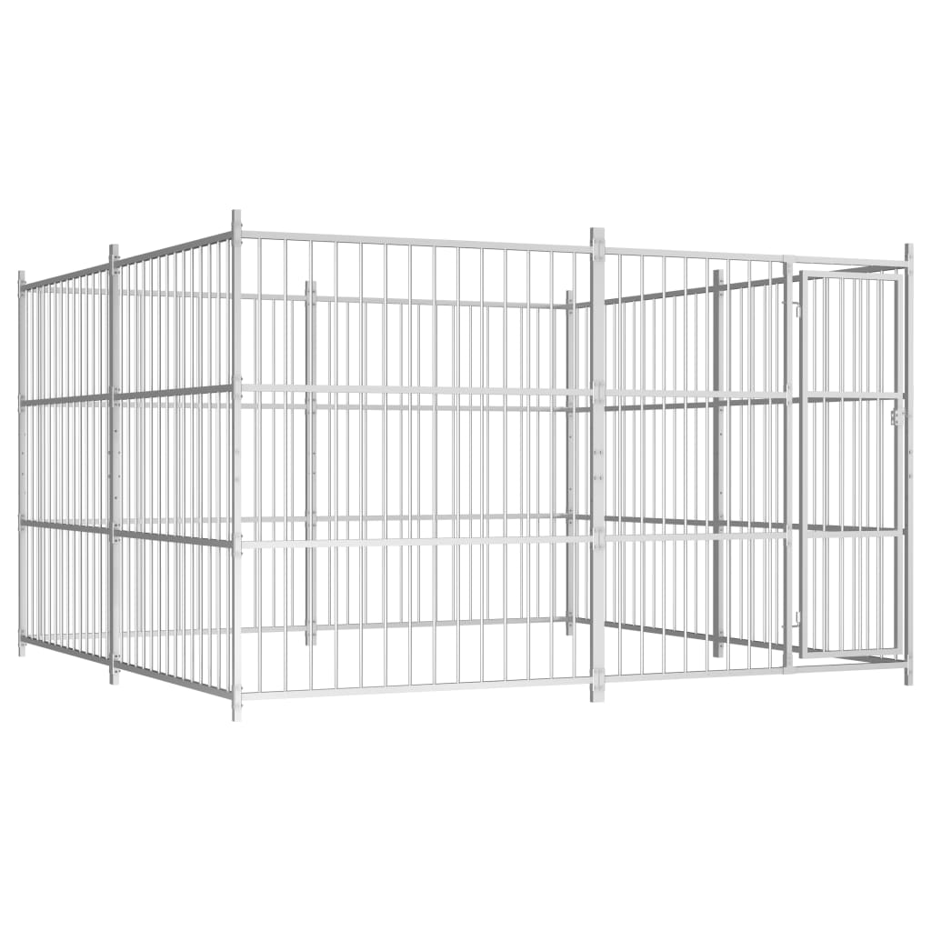 Hondenkennel voor buiten 300x300x185 cm Hondenkennels & -rennen | Creëer jouw Trendy Thuis | Gratis bezorgd & Retour | Trendy.nl