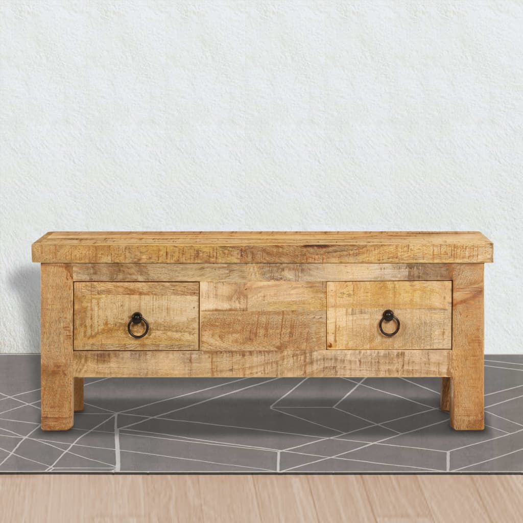 Salontafel 90x45x35 cm massief mangohout Salontafels | Creëer jouw Trendy Thuis | Gratis bezorgd & Retour | Trendy.nl