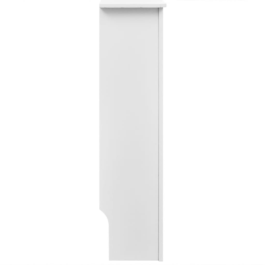 Radiatorombouw 2 st 152 cm MDF wit Accessoires voor radiators | Creëer jouw Trendy Thuis | Gratis bezorgd & Retour | Trendy.nl