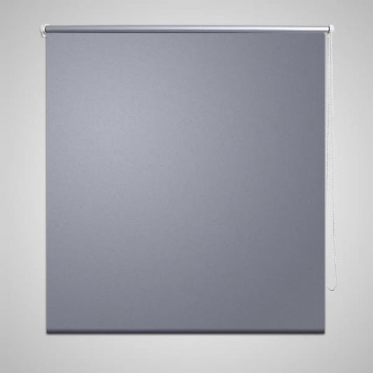 Rolgordijn verduisterend 120x175 cm grijs