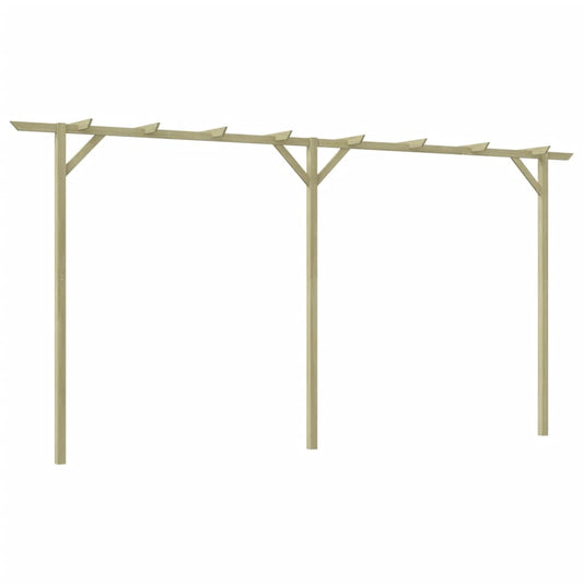 Pergola 410x40x203 cm hout Tuinbogen, latwerk & pergola's | Creëer jouw Trendy Thuis | Gratis bezorgd & Retour | Trendy.nl