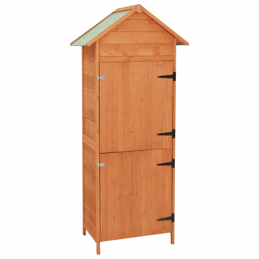 Tuinkast 42,5x64x190 cm bruin Opbergboxen voor buiten | Creëer jouw Trendy Thuis | Gratis bezorgd & Retour | Trendy.nl