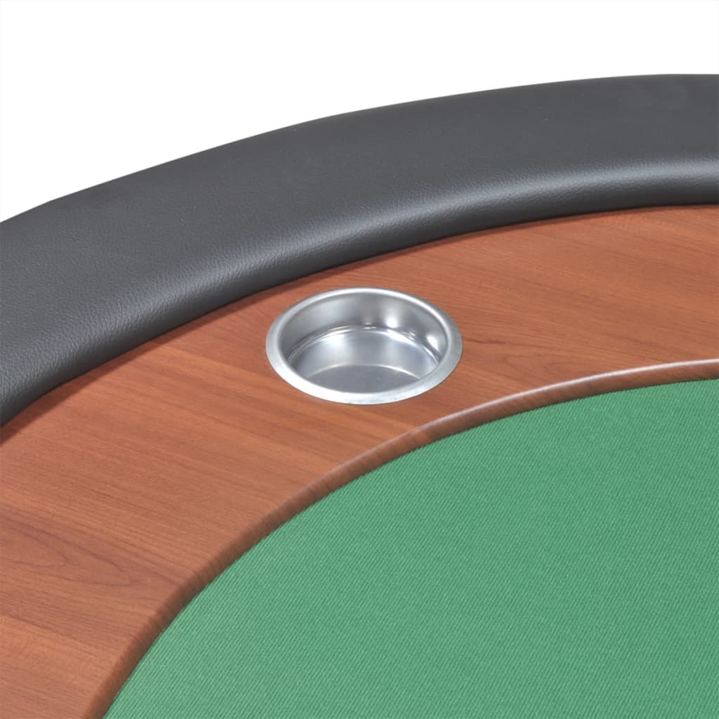 Pokertafel voor 10 personen met dealervak en fichebak groen Poker- & spellentafels | Creëer jouw Trendy Thuis | Gratis bezorgd & Retour | Trendy.nl