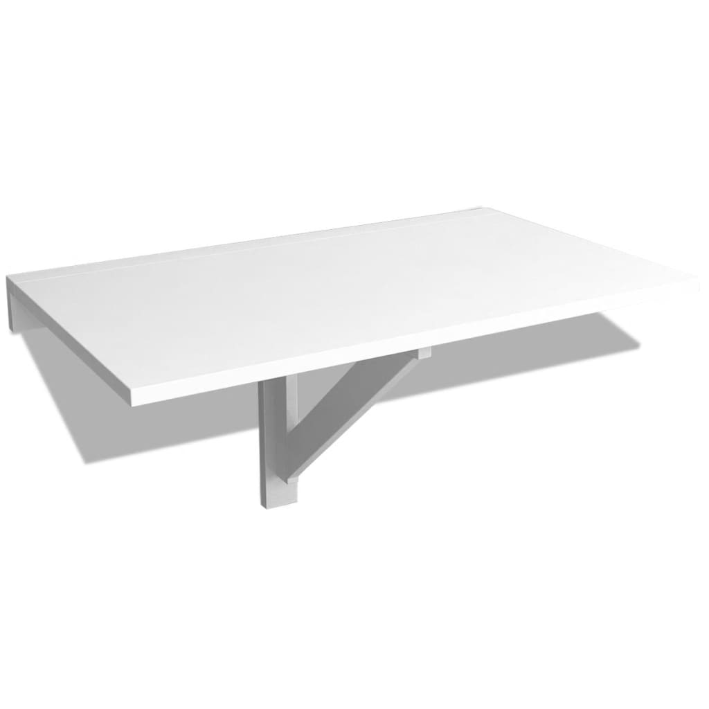 Wandtafel inklapbaar 100x60 cm wit Klaptafels | Creëer jouw Trendy Thuis | Gratis bezorgd & Retour | Trendy.nl