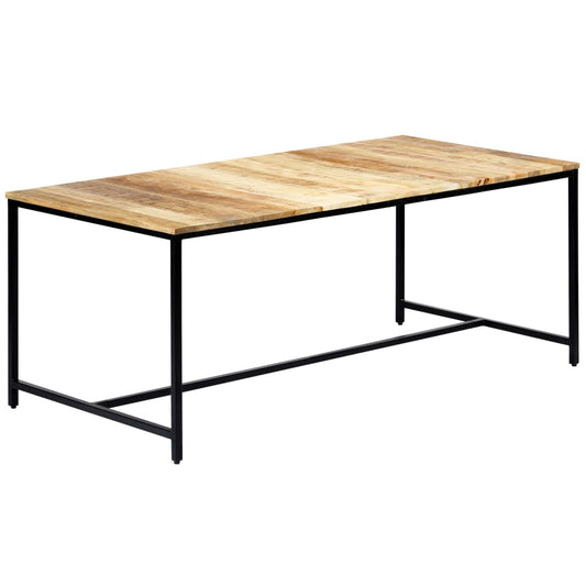 Trendy Eettafel 180x90x75 cm massief ruw mangohout Eettafels | Creëer jouw Trendy Thuis | Gratis bezorgd & Retour | Trendy.nl