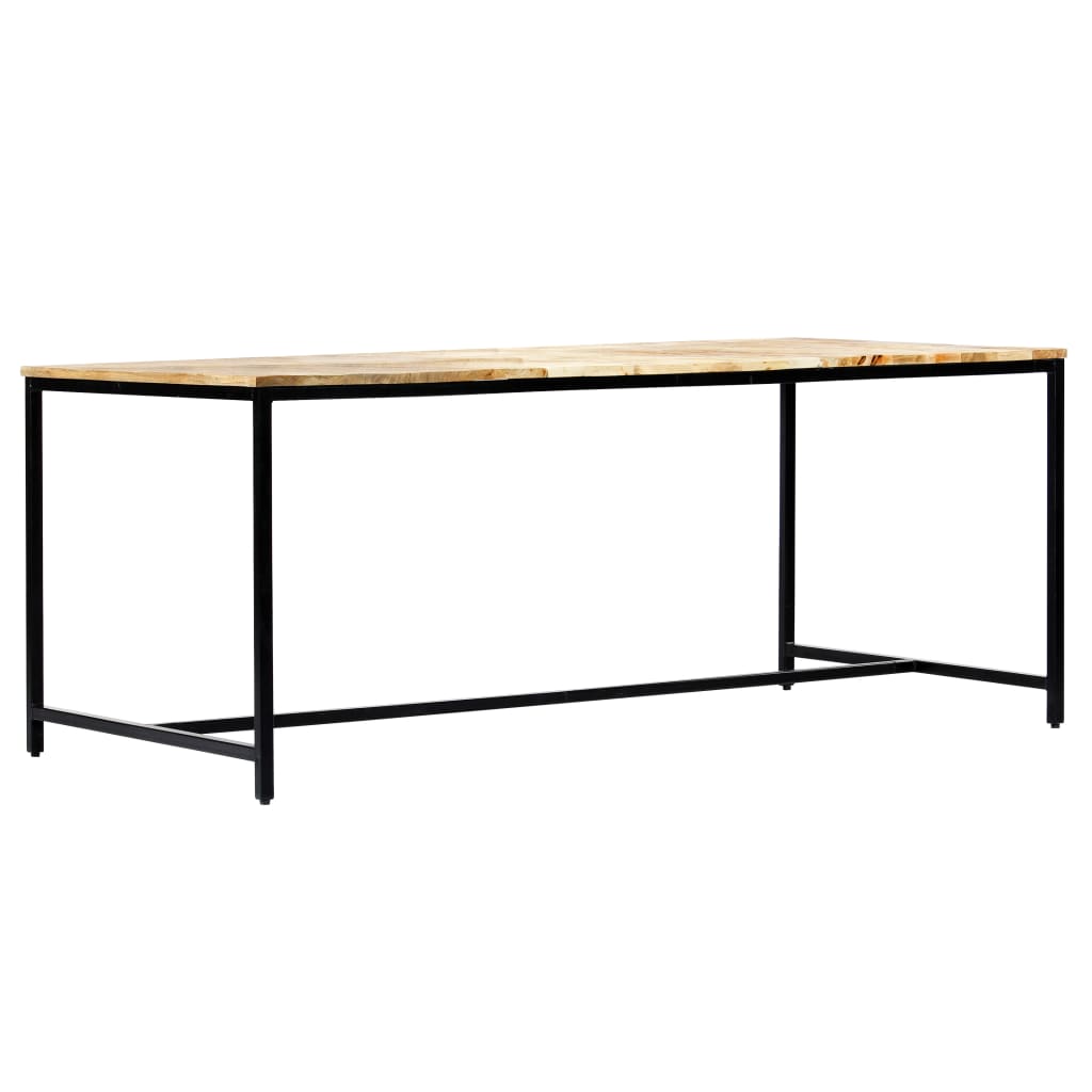 Trendy Eettafel 180x90x75 cm massief ruw mangohout Eettafels | Creëer jouw Trendy Thuis | Gratis bezorgd & Retour | Trendy.nl