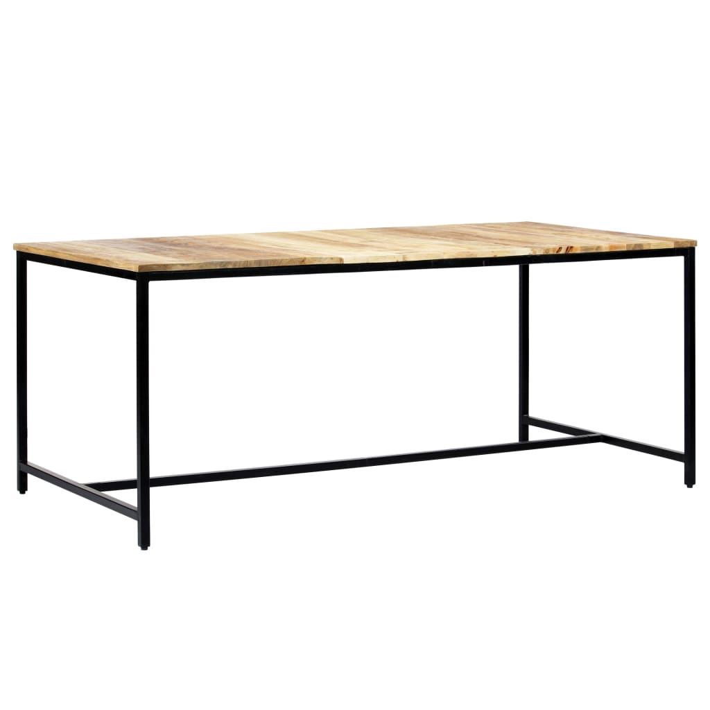 Trendy Eettafel 180x90x75 cm massief ruw mangohout Eettafels | Creëer jouw Trendy Thuis | Gratis bezorgd & Retour | Trendy.nl