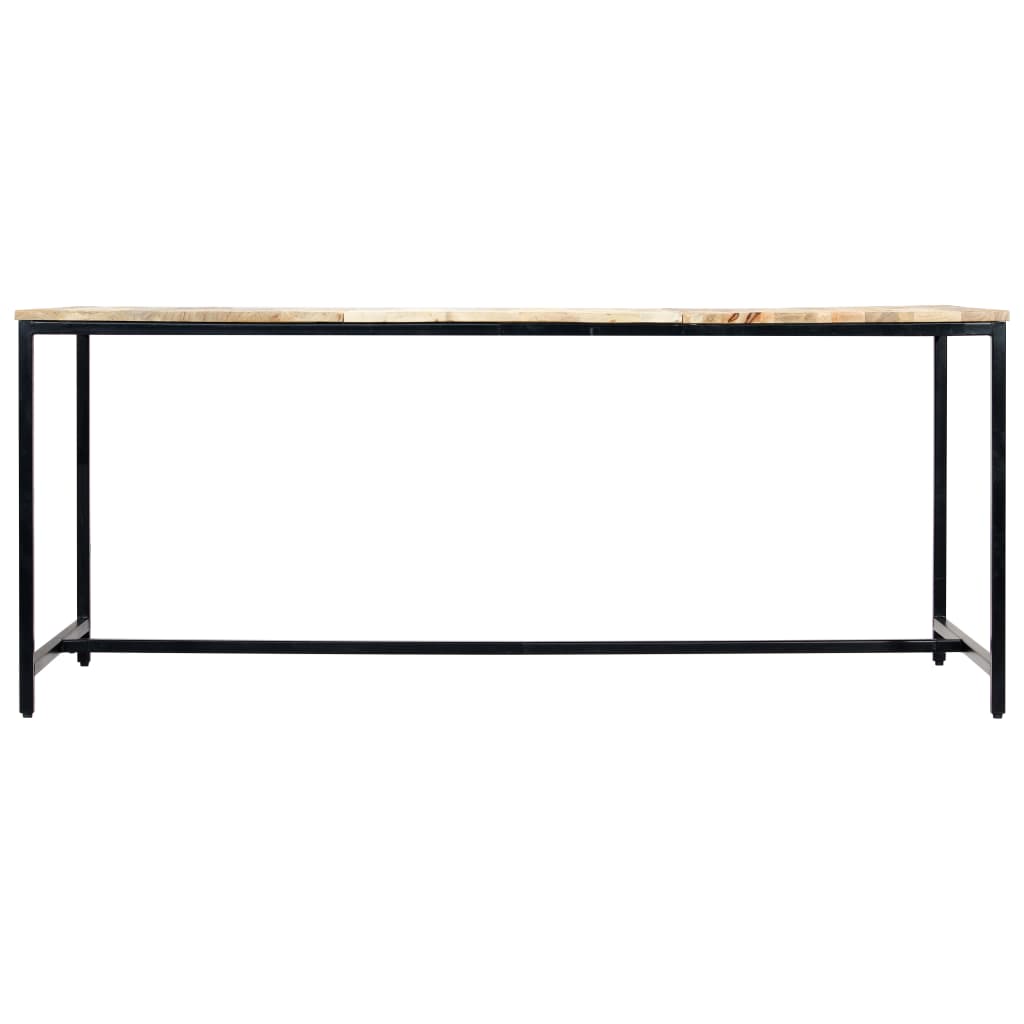 Trendy Eettafel 180x90x75 cm massief ruw mangohout Eettafels | Creëer jouw Trendy Thuis | Gratis bezorgd & Retour | Trendy.nl