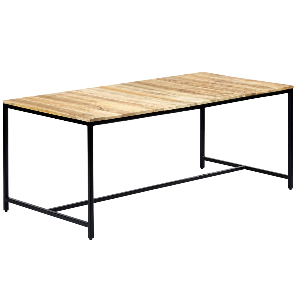 Trendy Eettafel 180x90x75 cm massief ruw mangohout Eettafels | Creëer jouw Trendy Thuis | Gratis bezorgd & Retour | Trendy.nl