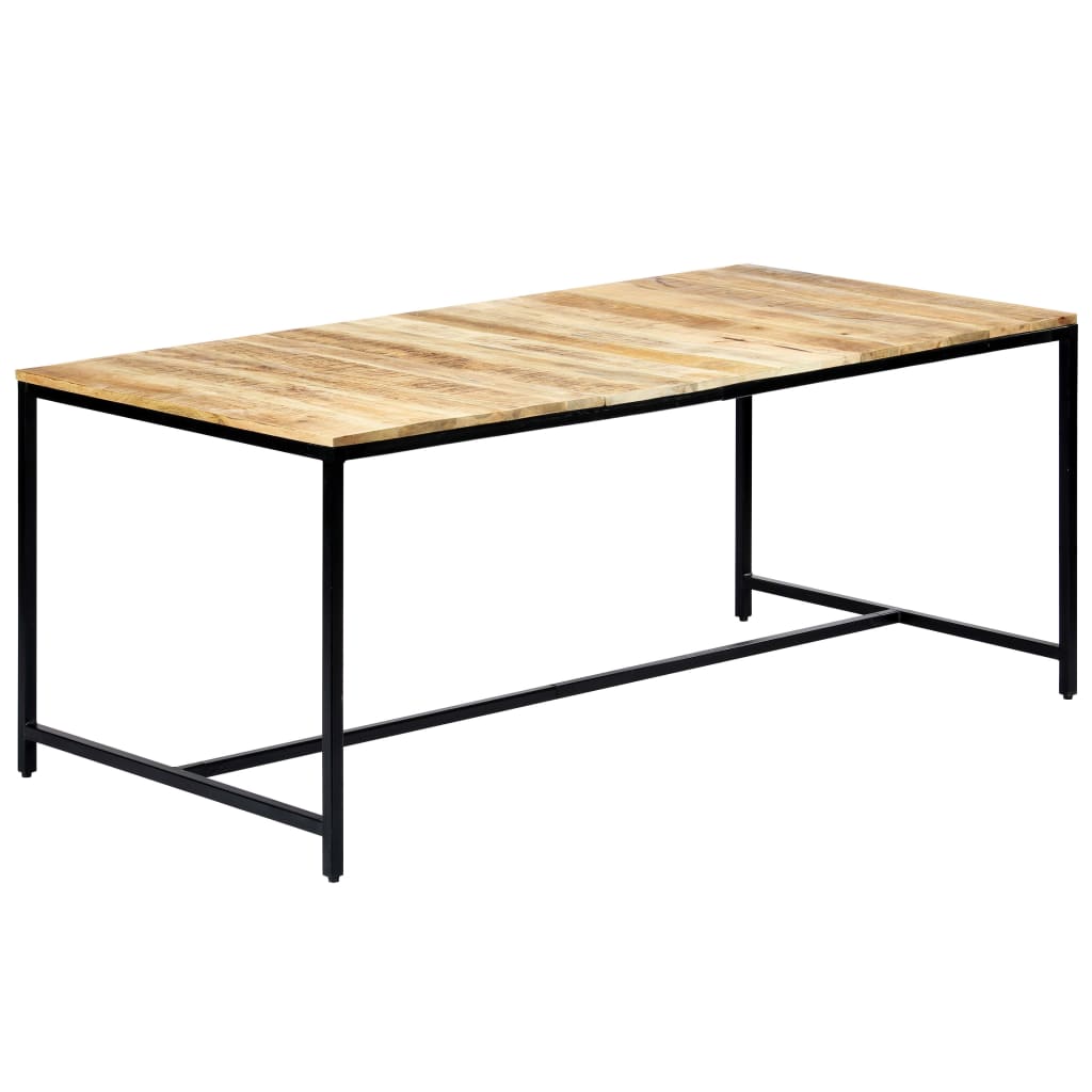 Trendy Eettafel 180x90x75 cm massief ruw mangohout Eettafels | Creëer jouw Trendy Thuis | Gratis bezorgd & Retour | Trendy.nl