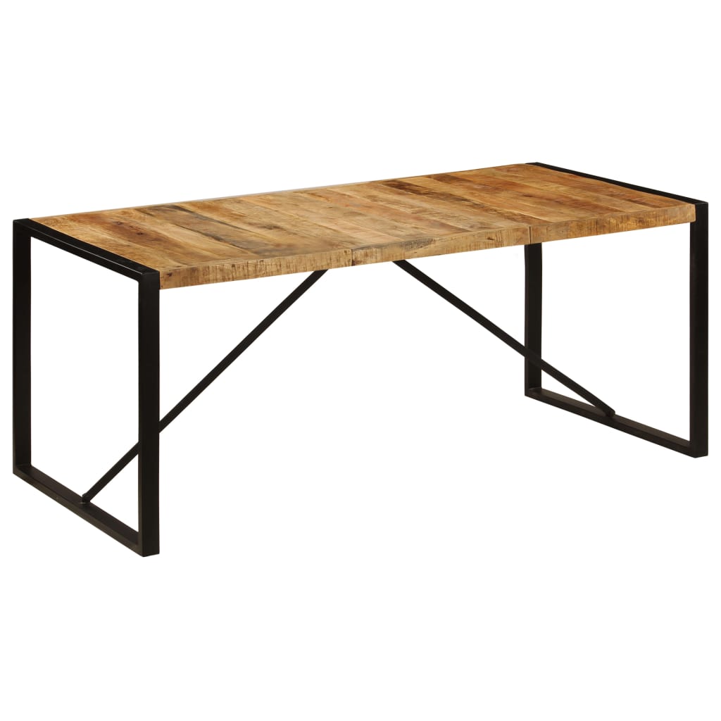 Trendy Eettafel 180x90x75 cm massief mangohout Eettafels | Creëer jouw Trendy Thuis | Gratis bezorgd & Retour | Trendy.nl