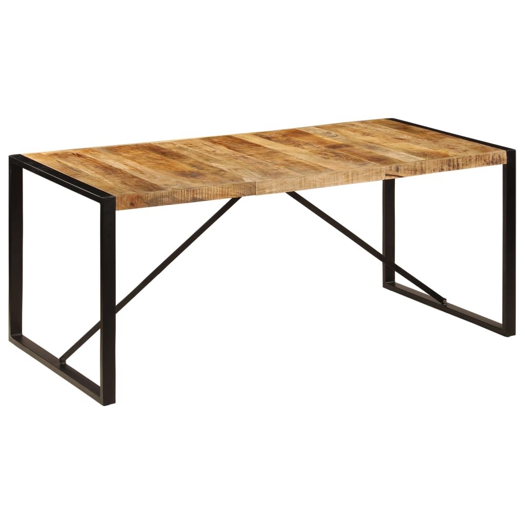 Trendy Eettafel 180x90x75 cm massief mangohout Eettafels | Creëer jouw Trendy Thuis | Gratis bezorgd & Retour | Trendy.nl