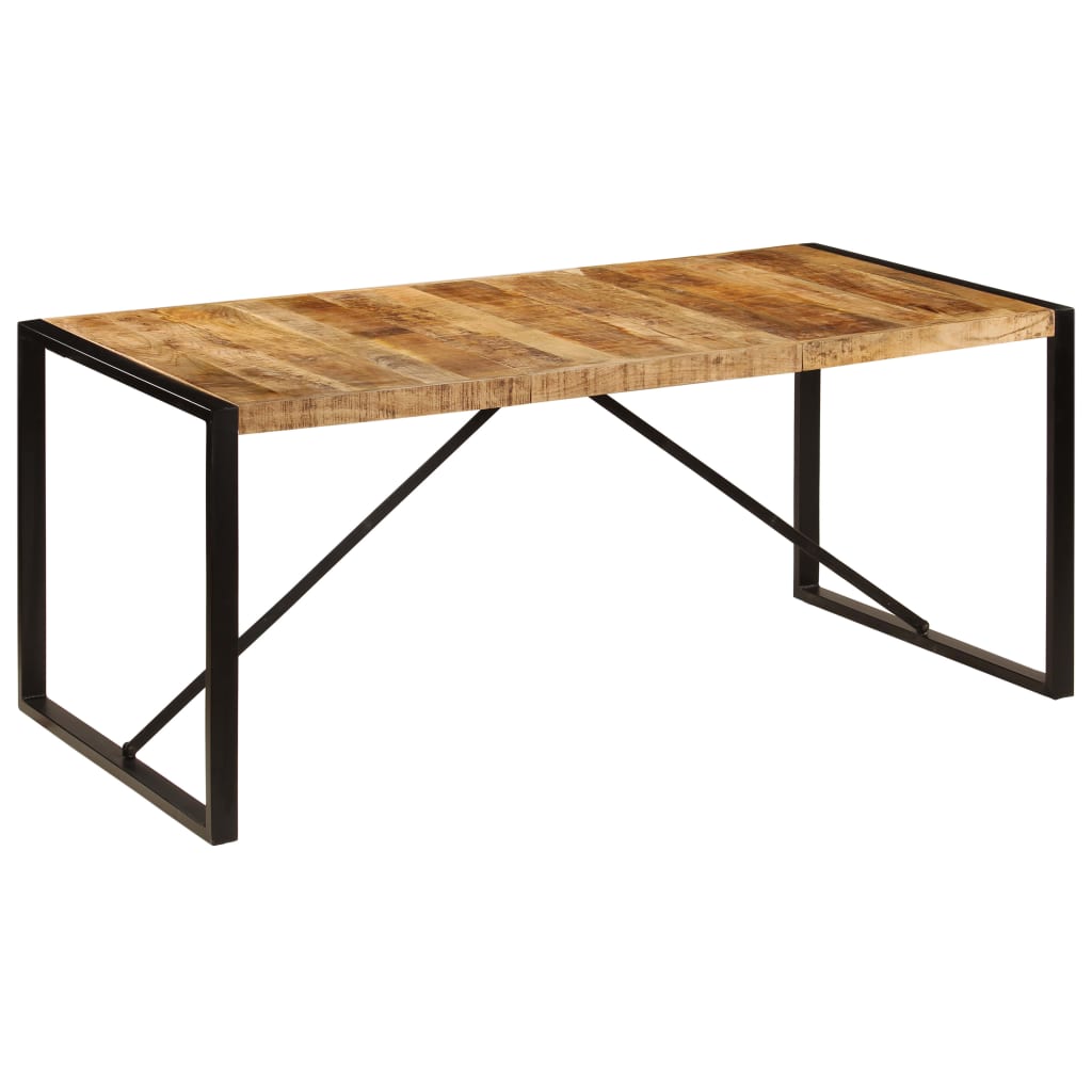 Trendy Eettafel 180x90x75 cm massief mangohout Eettafels | Creëer jouw Trendy Thuis | Gratis bezorgd & Retour | Trendy.nl