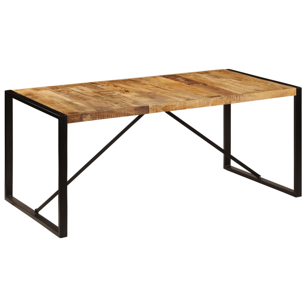 Trendy Eettafel 180x90x75 cm massief mangohout Eettafels | Creëer jouw Trendy Thuis | Gratis bezorgd & Retour | Trendy.nl