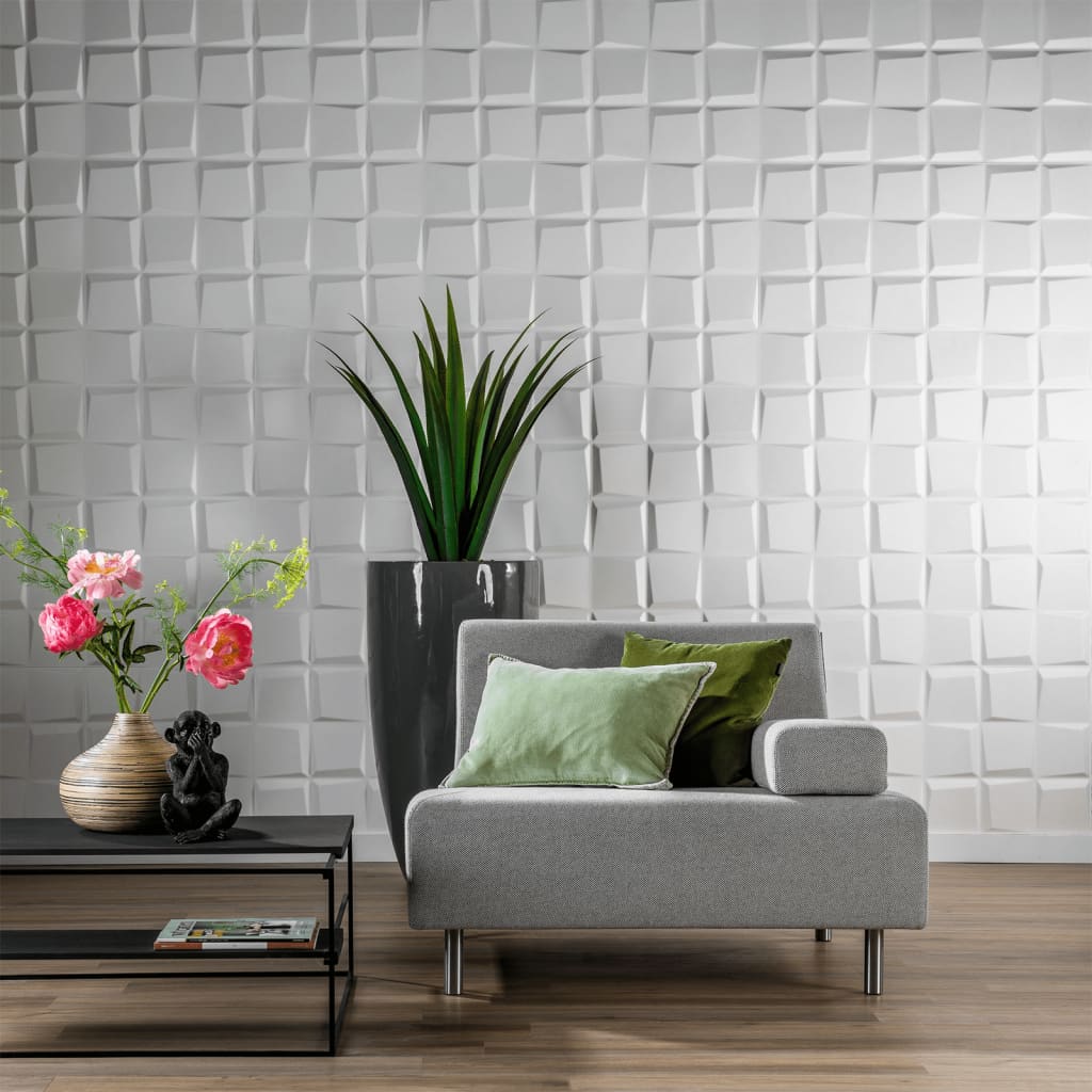 WallArt Wandpanelen 24 st 3D GA-WA21 Oberon Wandpanelen | Creëer jouw Trendy Thuis | Gratis bezorgd & Retour | Trendy.nl