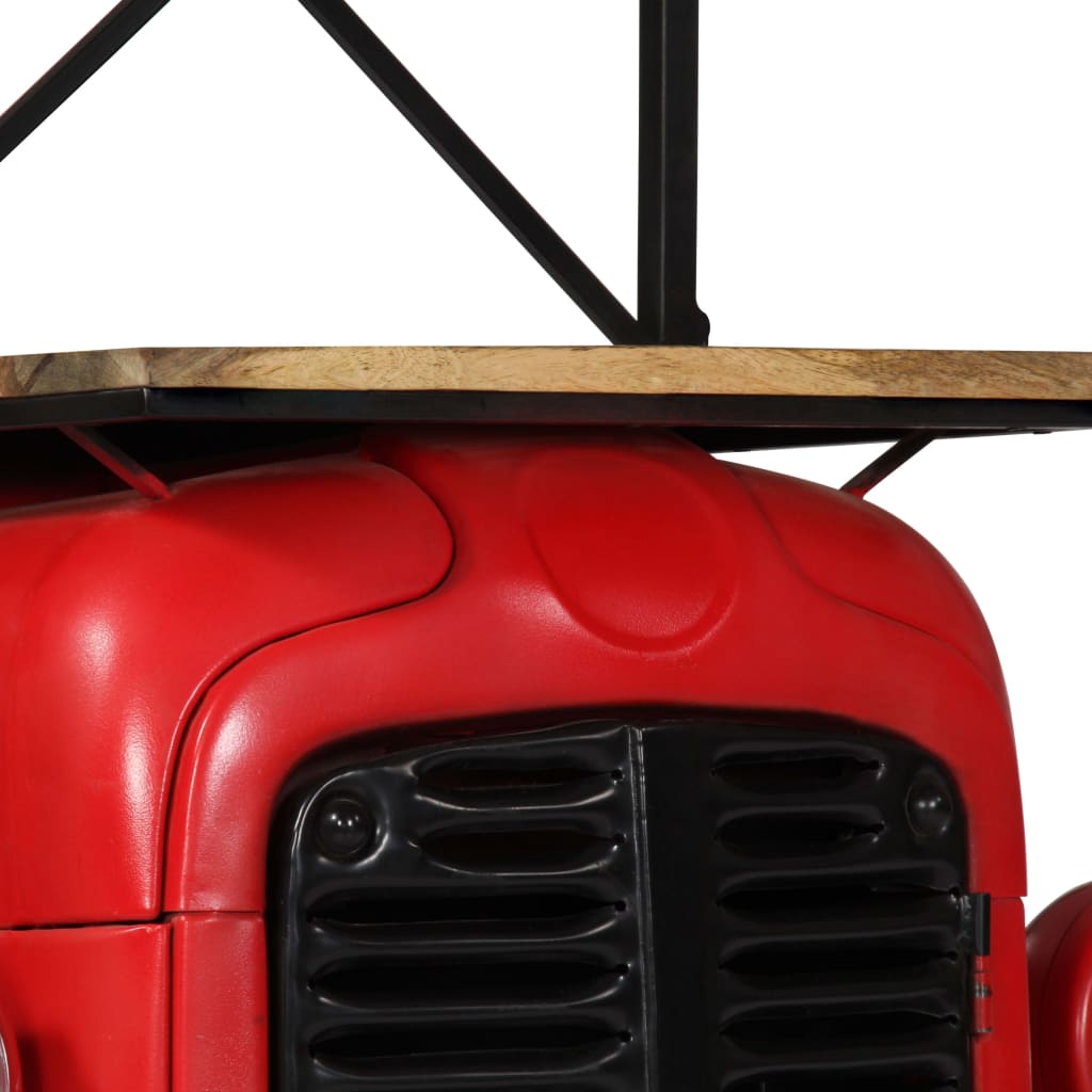 Wijnkast tractor 49x31x172 cm massief mangohout Wijnrekken | Creëer jouw Trendy Thuis | Gratis bezorgd & Retour | Trendy.nl