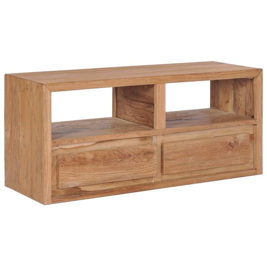 Tv-meubel 90x30x40 cm massief teakhout Tv-meubels | Creëer jouw Trendy Thuis | Gratis bezorgd & Retour | Trendy.nl