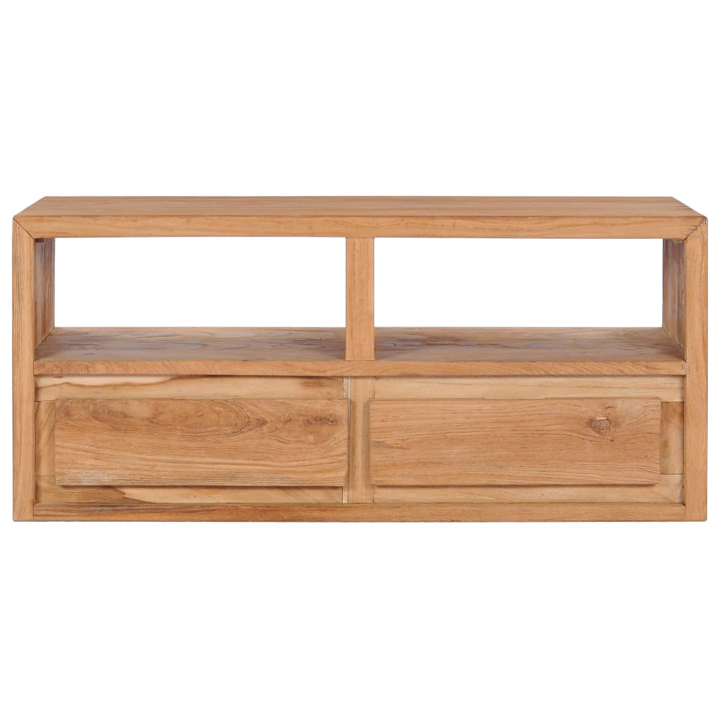 Tv-meubel 90x30x40 cm massief teakhout Tv-meubels | Creëer jouw Trendy Thuis | Gratis bezorgd & Retour | Trendy.nl