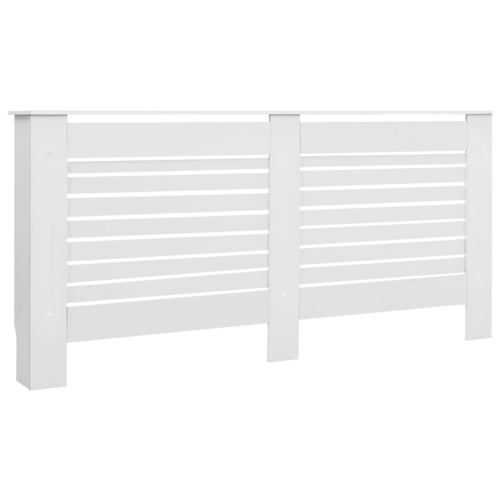 Radiatorombouw 172x19x81,5 cm MDF wit Accessoires voor radiators | Creëer jouw Trendy Thuis | Gratis bezorgd & Retour | Trendy.nl