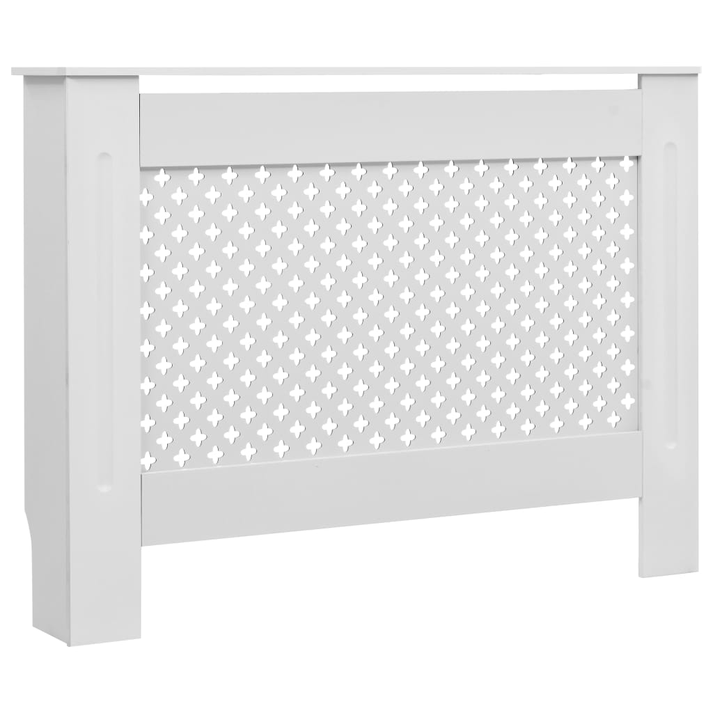 Radiatorombouw 112x19x81,5 cm MDF wit Accessoires voor radiators | Creëer jouw Trendy Thuis | Gratis bezorgd & Retour | Trendy.nl