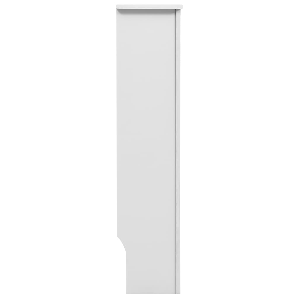 Radiatorombouw 112x19x81,5 cm MDF wit Accessoires voor radiators | Creëer jouw Trendy Thuis | Gratis bezorgd & Retour | Trendy.nl